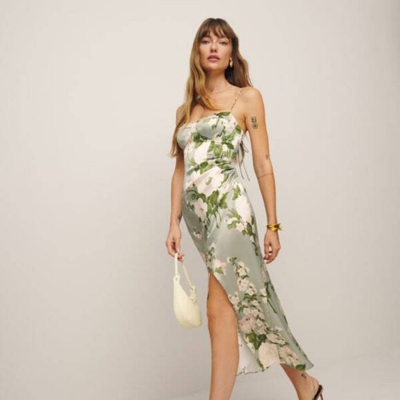 petites marguerite silk dress Marguerite Silk Dress